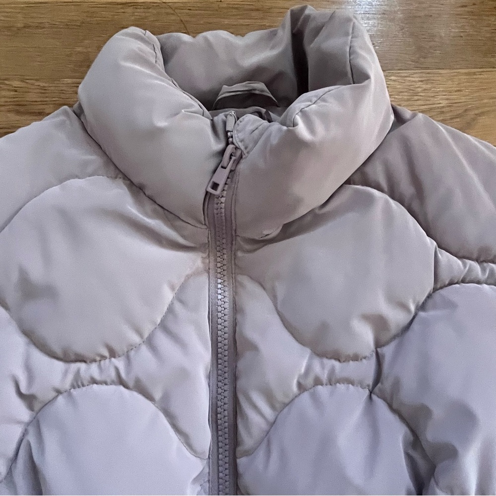 Zara Pale Lavender Quilted Jacket - Picture 4 of 7
